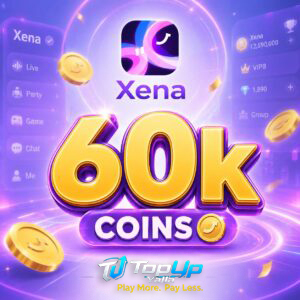 Buy 60K Xena Coins Online | Instant Top-Up & Fast Delivery | topupyalla