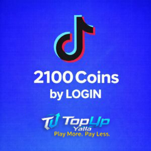 Buy 2100 TikTok Coins Online | TopUpYalla