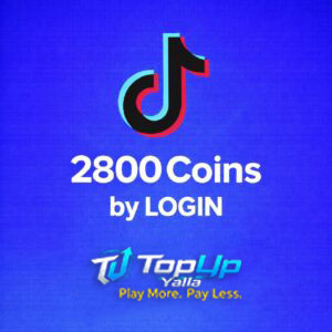 Buy 2800 TikTok Coins Online | TopUpYalla.com