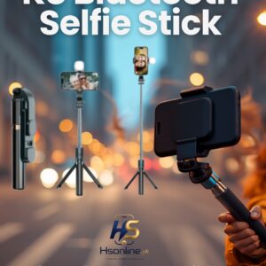 K8 Bluetooth Selfie Stick & Tripod with Wireless Remote