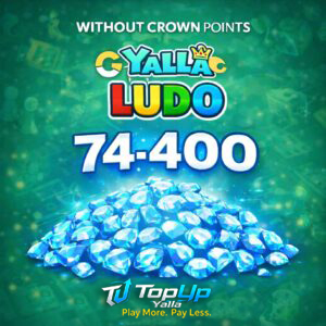 Buy 74,400 YallaLudo Diamonds Without Crown Points | Instant Top-Up