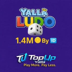 Buy 1.4M Gold Yalla Ludo by ID – Fast & Secure | TopUpYalla.com